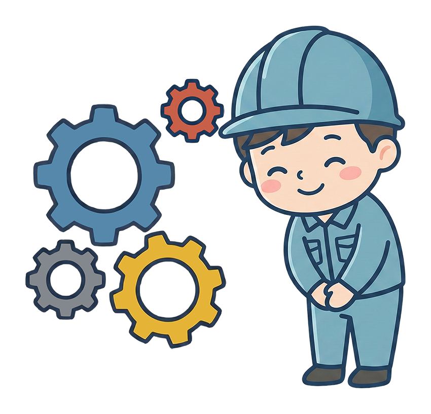 お礼をするラボット